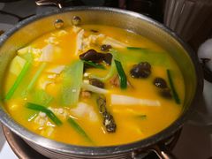 羊肚菌炖老豆腐-香料集市新疆餐厅·清真聚餐(成都远洋太古里店)