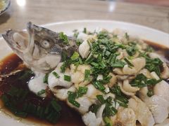 葱花鲈鱼-王家厨房(新华路店)
