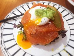 三文鱼水波蛋松饼-AFS Cafe & Canteen(闽江二路店)