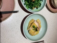 邹山腐皮鸡毛菜-竹外桃花·江南小酒馆(SKP·S店)