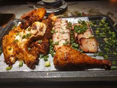 绿茶葱香烤鸡-绿茶餐厅(乐峰广场店)