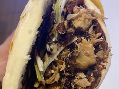 鸭肉夹饼-烤鸭肉夹馍鸭汤店