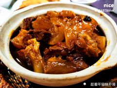牛腩牛筋萝卜煲-熠盛粤味·顺德桑拿鸡(永康路店)