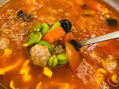 西红柿蚕豆肉圆锅仔-庐州太太(鼓楼店)