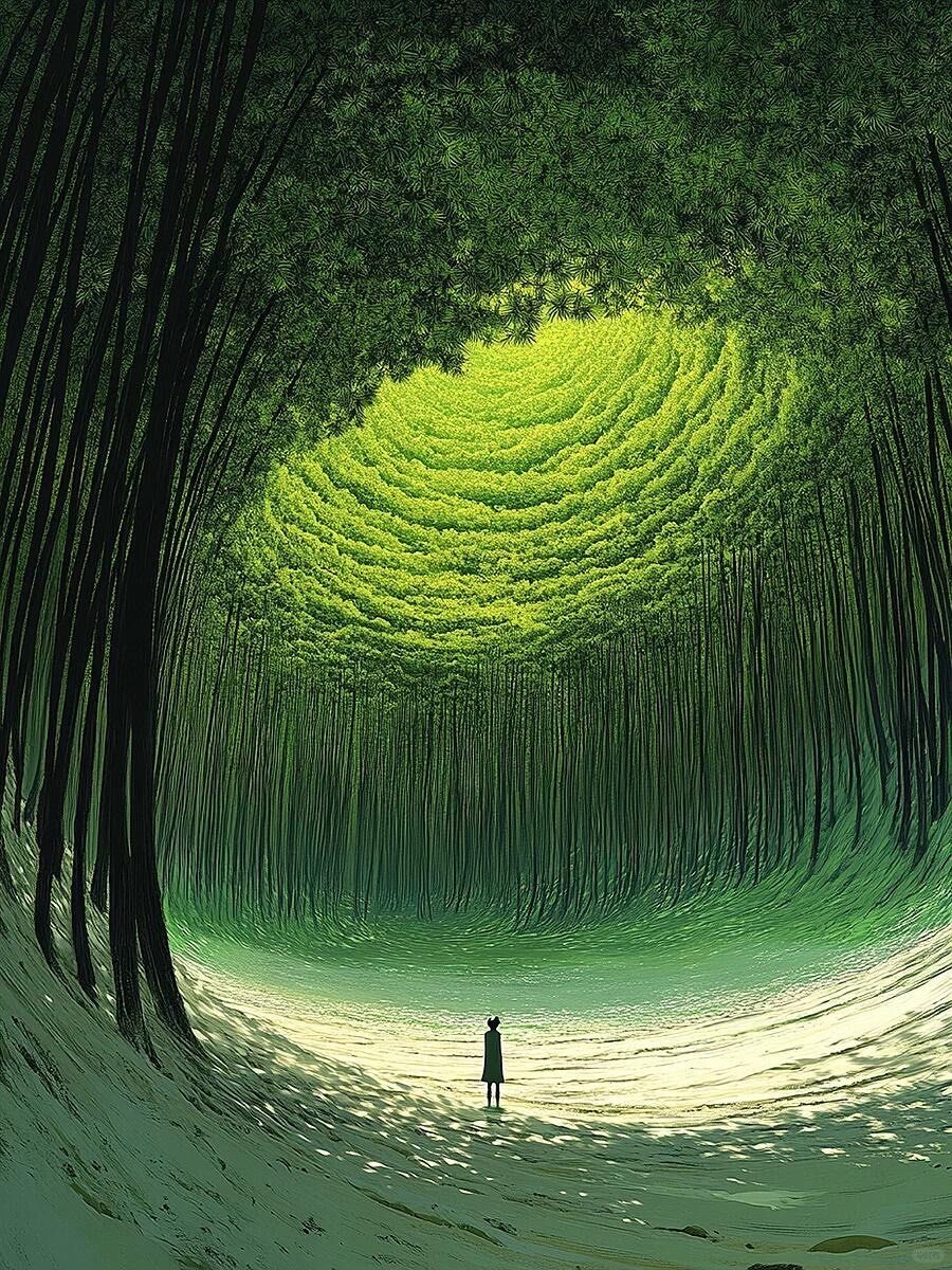 好喜欢这个画的漩涡啊!