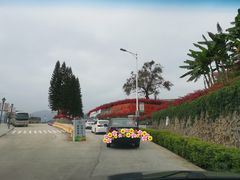 门口排队入园-广州市石门国家森林公园