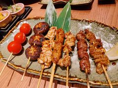 酱烤鸡肉串7种拼盘-玄白·炭烤活鳗(上海首店)