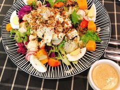 小清新豆腐沙拉-四季天方包子