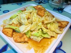 馕炒莲花白-撒拉花儿·新疆菜·清真(太阳宫店)