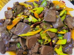 爆炒羊血-老五井羊汤馆(总店)