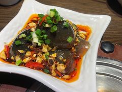 凉拌皮蛋-廖师傅大蒜炒腊肉(袁家岭店)