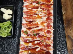 调味五花肉-九田家黑牛烤肉料理(中北镇店)
