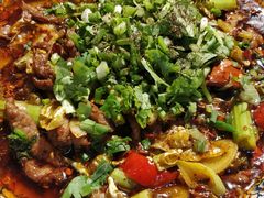 泡椒牛肉丝-杨三娘跷脚牛肉(羊子山西路店)