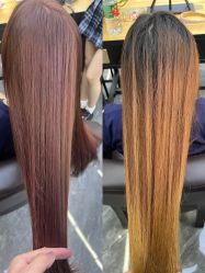 -藤野造型专业烫染接发