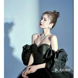 黑色光影婚纱照