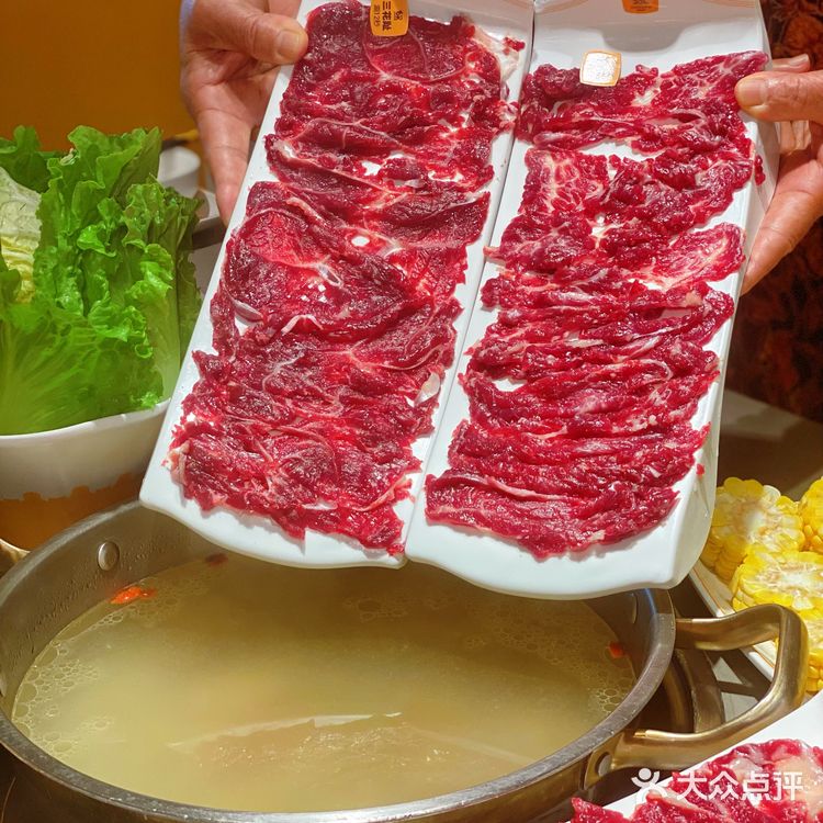 惊呆了！番禺巨大形潮汕牛肉火锅现场！