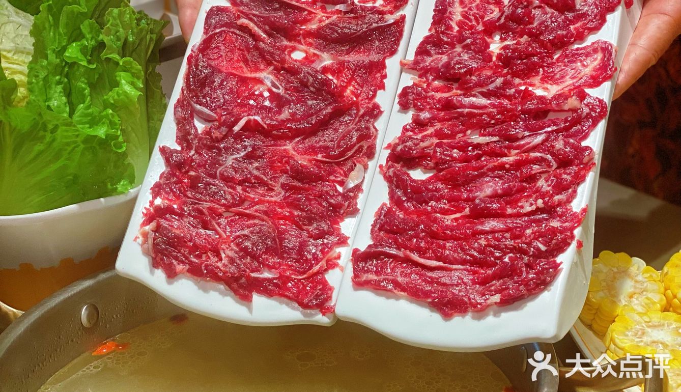 惊呆了！番禺巨大形潮汕牛肉火锅现场！