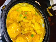 蟹黄豆腐-半亩方塘酒楼