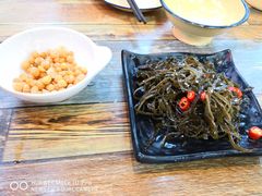油炸黄豆-蛙麻蛙辣炭火蛙锅(南环大街店)