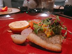 香煎比目鱼-上海苏宁宝丽嘉酒店·Cafe Bellagio西餐厅
