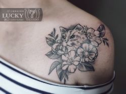 -幸运7纹身刺青Lucky7tattoo