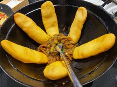 地锅茄子-洪福龙虾