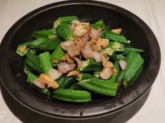 红葱头捞秋葵-老伙记海鲜码头(北滘店)