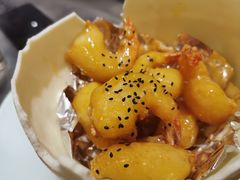 珊汁沙律大虾-柒园·三十年创意杭帮菜(龙湖滨江天街店)