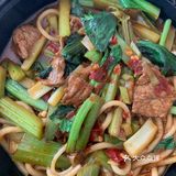 我们也是打包回家吃的 还买了一个刚出炉的馕