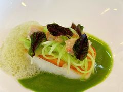 法国银鳕鱼配莴笋-Jean Georges
