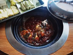 -北京龙庆四季香农家饭庄·灶台鱼·碳烤虹鳟鱼(龙庆峡店)