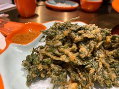香炸花椒芽-向外鱼乐·土菜·虹鳟鱼