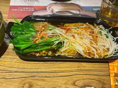 酱汁韭菜金针菇-冰川冷面·延边菜·炭烤串(观前店)
