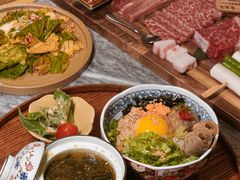 生腌虾鲍鱼盖饭-虎哥六韩式烤肉料理 TIGERGRILL(隆生金山湖中心购物广场店)