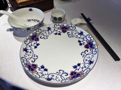 餐具摆设-景月阁空中食府(希尔顿酒店)