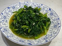 清炒蓬蒿-老奶奶私房菜(天台里街店)
