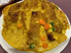 咖喱焗猪扒饭-阿维斯咖啡(镜湖店)