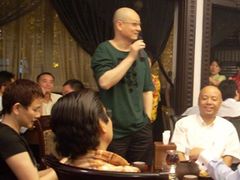 著名京剧表演艺术家关栋天在大可堂-大可堂普洱茶馆(襄阳南路馆)