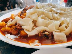 大盘鸡的面-马虎风味菜馆(王府园小区店)