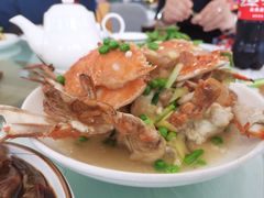 葱姜梭子蟹-碧海银沙海鲜餐厅(恒大海上威尼斯店)