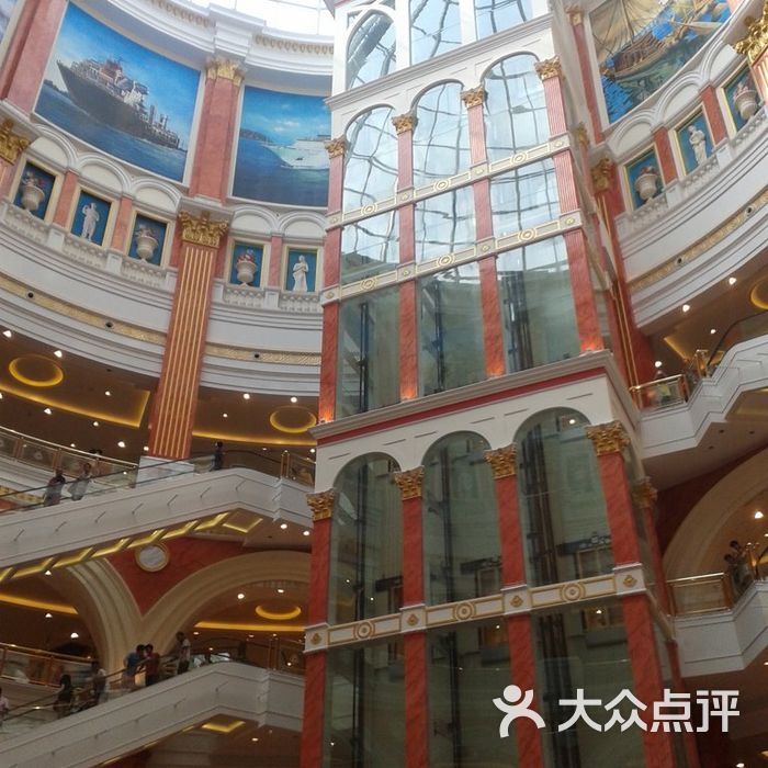 月星环球港4楼透明玻璃往下看图片-null综合商场-大众点评网