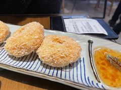 炸虾饼配泰国梅子酱-帕蓝·暹罗料理(大学路店)