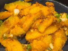 咸蛋黄烧栗子南瓜-聚味瞿记·龙虾堂(梅溪湖店)