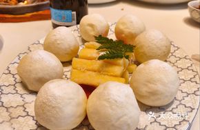 Banana Tempura with Snowy Bean Paste