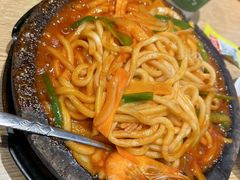 海鲜石板乌冬面-正一味石锅拌饭(望京新世界店)