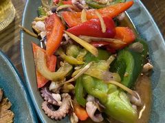 爆炒八爪鱼-阿尔法海鲜排档(爱琴海店)