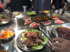 路边秘制肉-大丘街路边烤牛肉