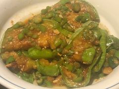 青椒炒青茄子-湖南人家·家传湖南菜(水围店)