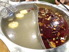 鸳鸯锅底-就这么牛潮式牛肉火锅(华侨城店)