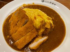 炸猪排咖喱蛋包饭-COCO壱番屋(北京平安国际金融中心店)